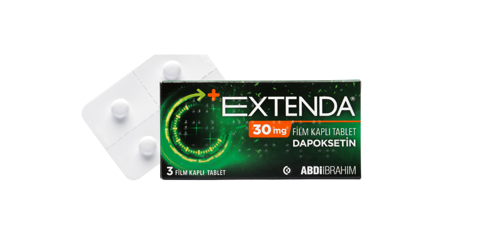 Extenda 30 mg 30 tabletlik ilaç kutusunun ön yüzü