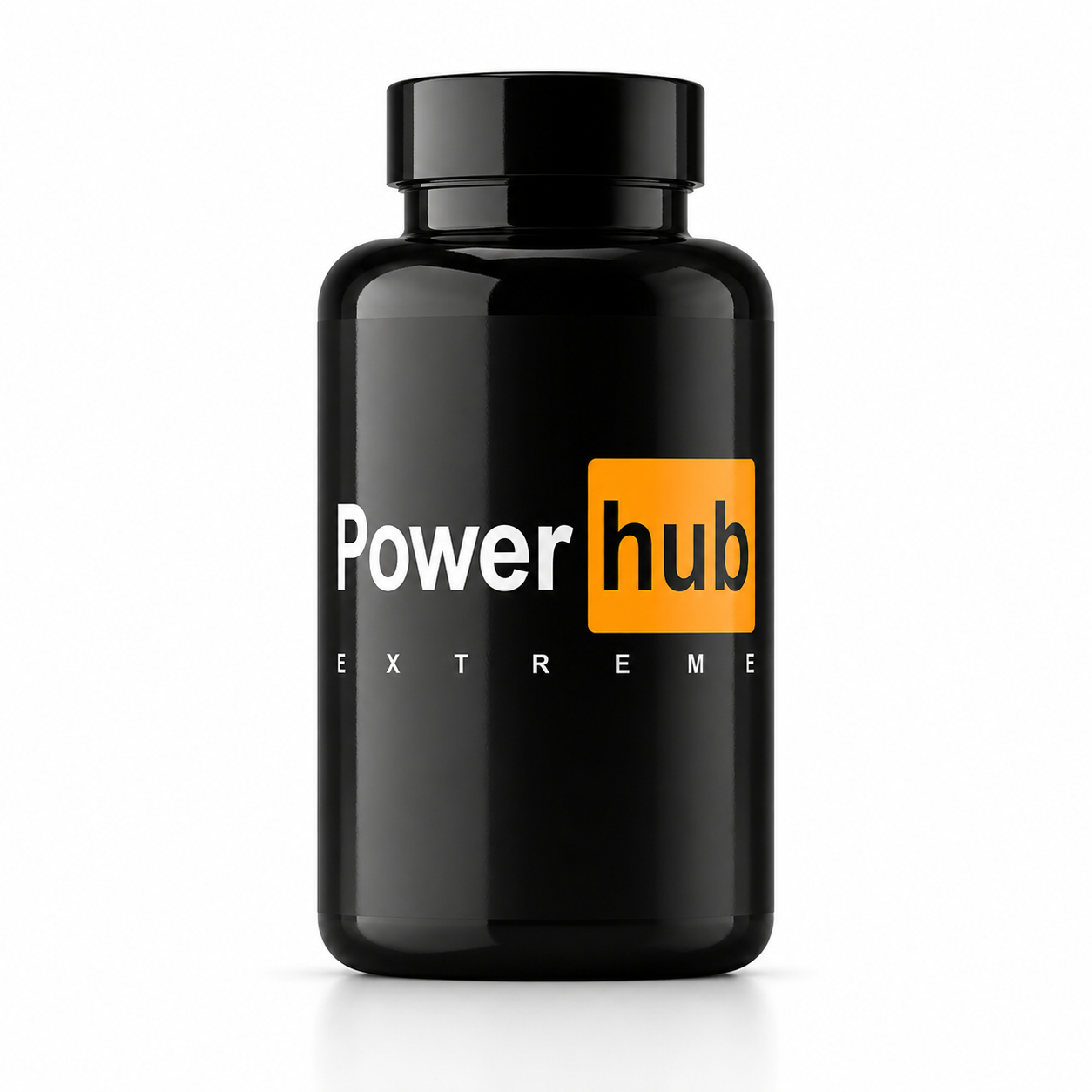 Power Hub 30 kapsül erkek takviyesi ürün kutusunun ön yüzden görünümü